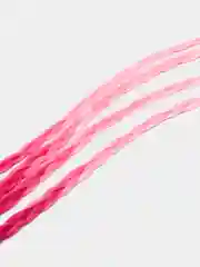 Пастельно-коралловый цветные косички для волос канекалон, пряди разных цветов
