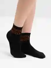 Угольный носки женские с прикольной надписью