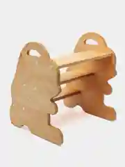 Белый подставка-ступенька детская для ванной, кухни и детской