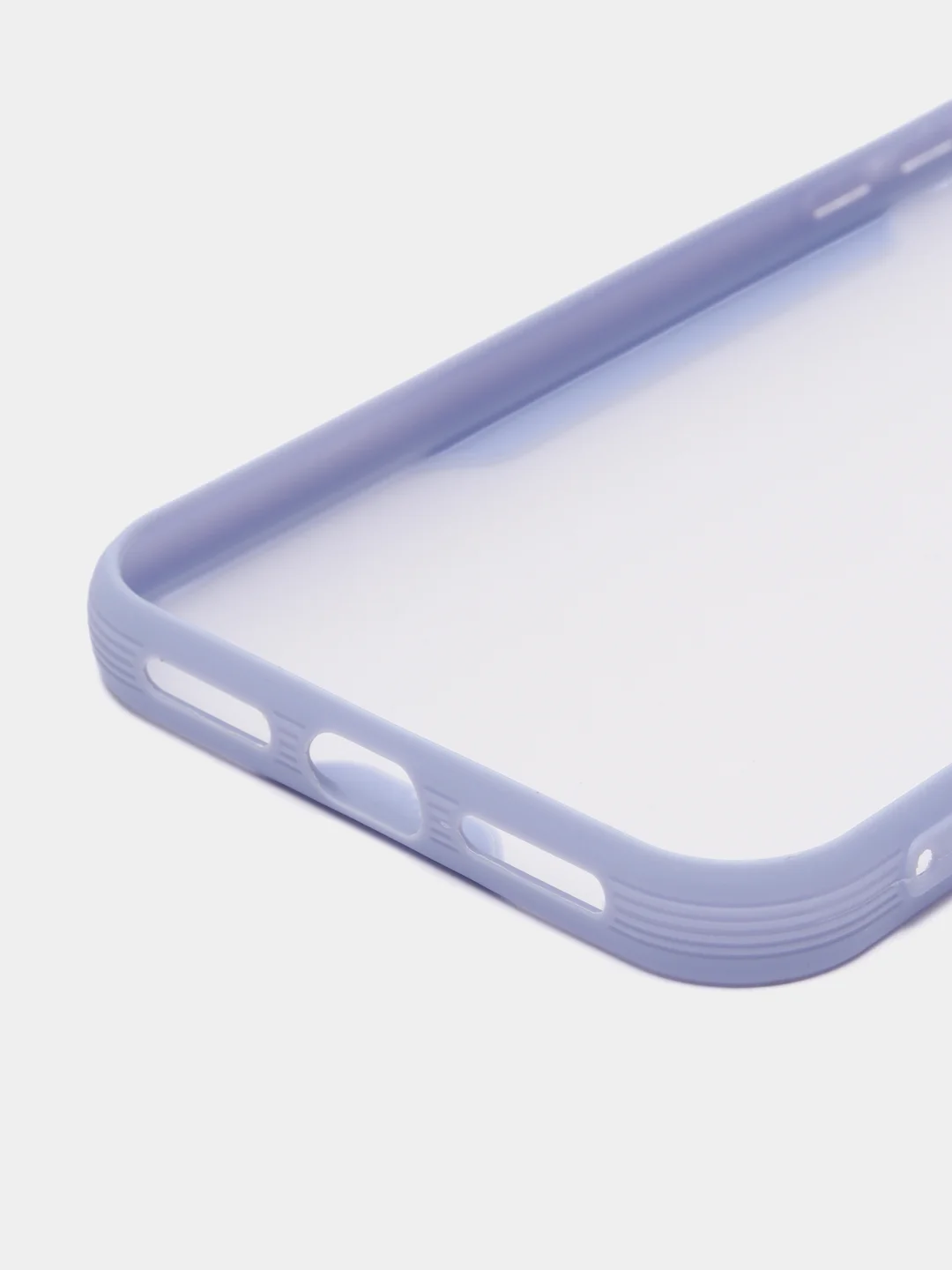 Сиреневый чехол Bubble Slim Case сиреневый для iPhone 14/13/13PRO/13/MINI/12/12MINI/11/7/7PLUS/X/XS