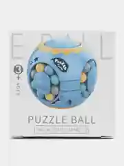 Голубой игрушка головоломка спинер Puzzle Ball для детей и взрослых