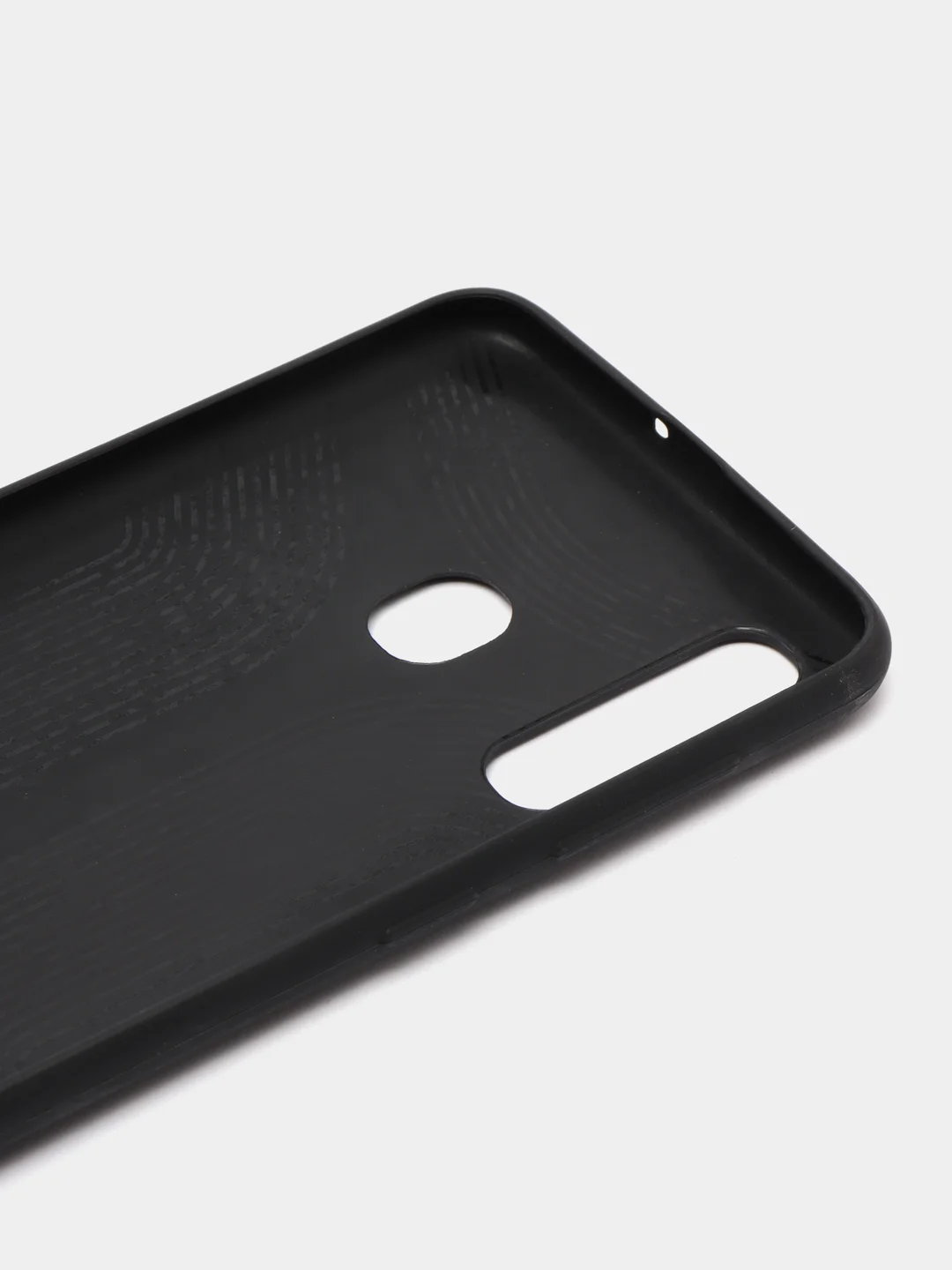Накладка для Samsung A20/A30 под кожу "Змея", черный