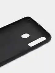 Накладка для Samsung A20/A30 под кожу "Змея", черный