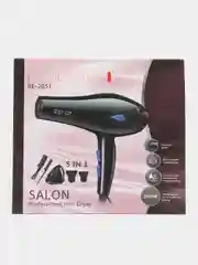 Фен для волос с насадками, мощность 3000W