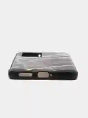 Накладка для Huawei P40 Pro 2020, силиконовая, текстурный принт, мрамор черный