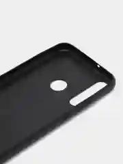 Накладка для Huawei Y6P (2020)/ Honor 9C Huawei P40 Lite E под кожу "Змея", черный
