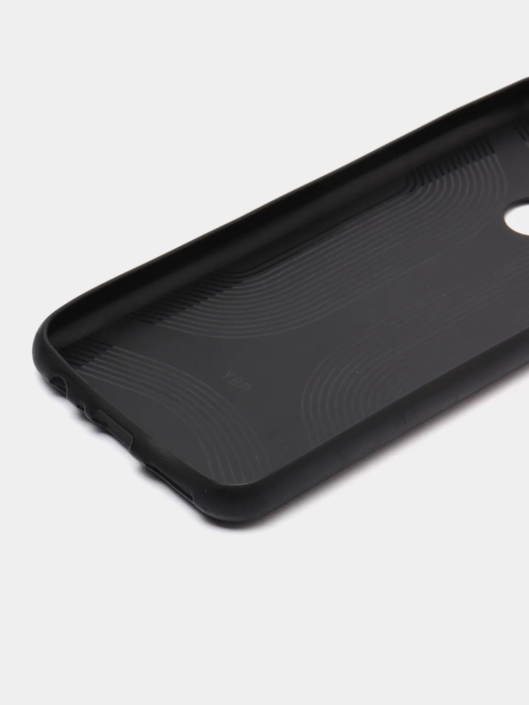 Накладка для Huawei Y6P (2020)/ Honor 9C Huawei P40 Lite E под кожу "Змея", черный