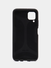 Накладка для Huawei P40 Lite (2020) под кожу "Змея", черный