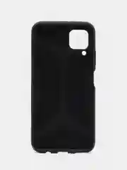 Накладка для Huawei P40 Lite (2020) под кожу "Змея", черный