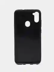 Накладка для Samsung A11/M11 (2020) под кожу "Крокодил", черный