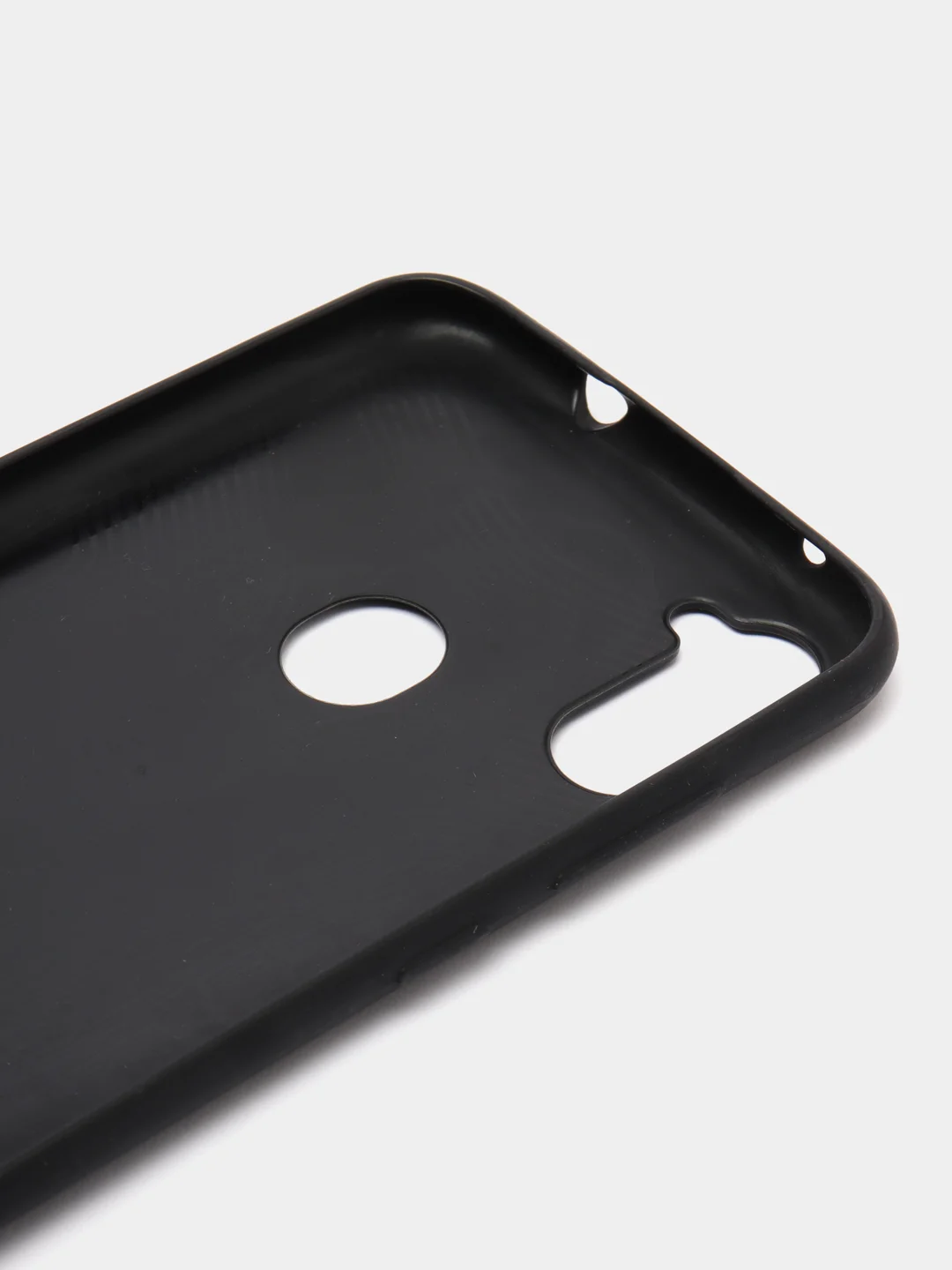Накладка для Samsung A11/M11 (2020) под кожу "Крокодил", черный