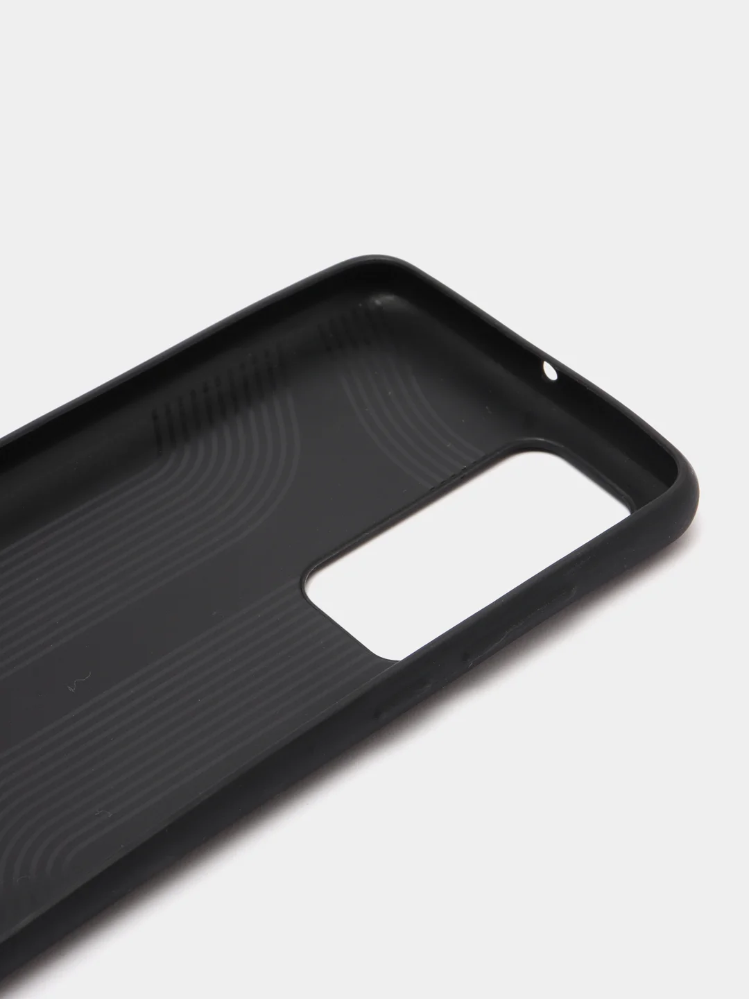 Накладка для Huawei P40 (2020) под кожу "Змея", черный