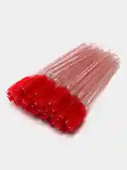 Фуксия щеточки для ресниц и бровей, 50 штук