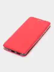 Красный чехол-книжка для Xiaomi Redmi 12C / Сяоми Редми 12С
