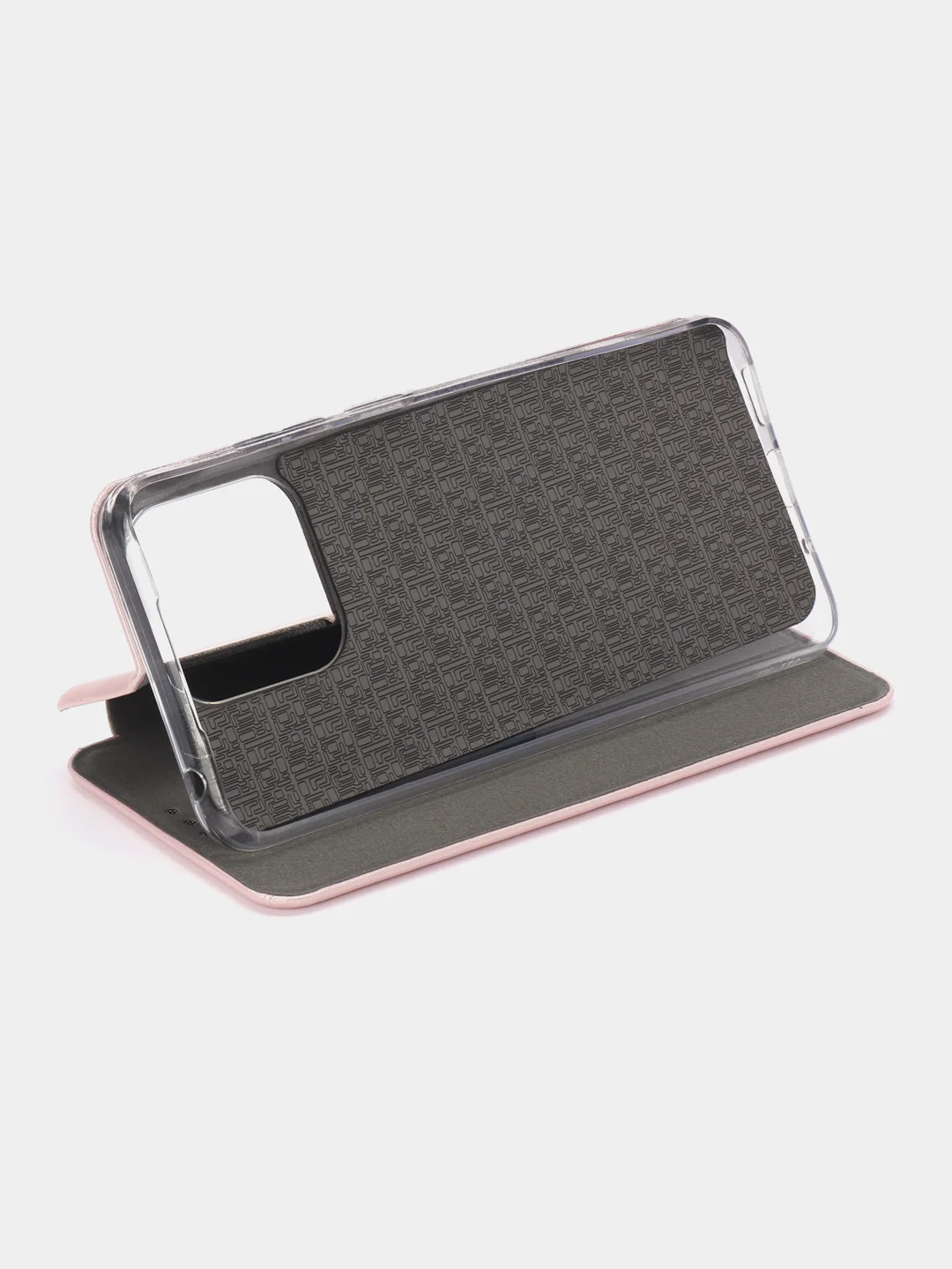 Розовый чехол-книжка для Xiaomi Redmi 12C / Сяоми Редми 12С