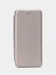 Серый чехол-книжка для Xiaomi Redmi 12C / Сяоми Редми 12С