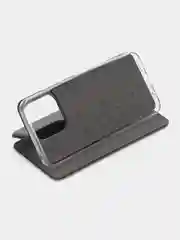 Черный чехол-книжка для Xiaomi Redmi 12C / Сяоми Редми 12С