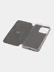 Черный чехол-книжка для Xiaomi Redmi 12C / Сяоми Редми 12С