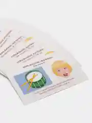 Артикуляционная гимнастика "Смотри и повторяй!", набор карточек с рисунками, 20 карточек