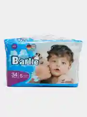 Подгузники детские Barlie №5 размер XL / Junior для малышей 12-25кг, 34шт. в упаковке