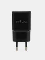 Зарядное устройство сетевое (220 В) Red Line Nt-2a, 2 порта USB, выходной ток 2,1 А 453427