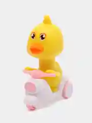Розовый инерционная игрушка машинка,заводная развивающая игрушка,утенок