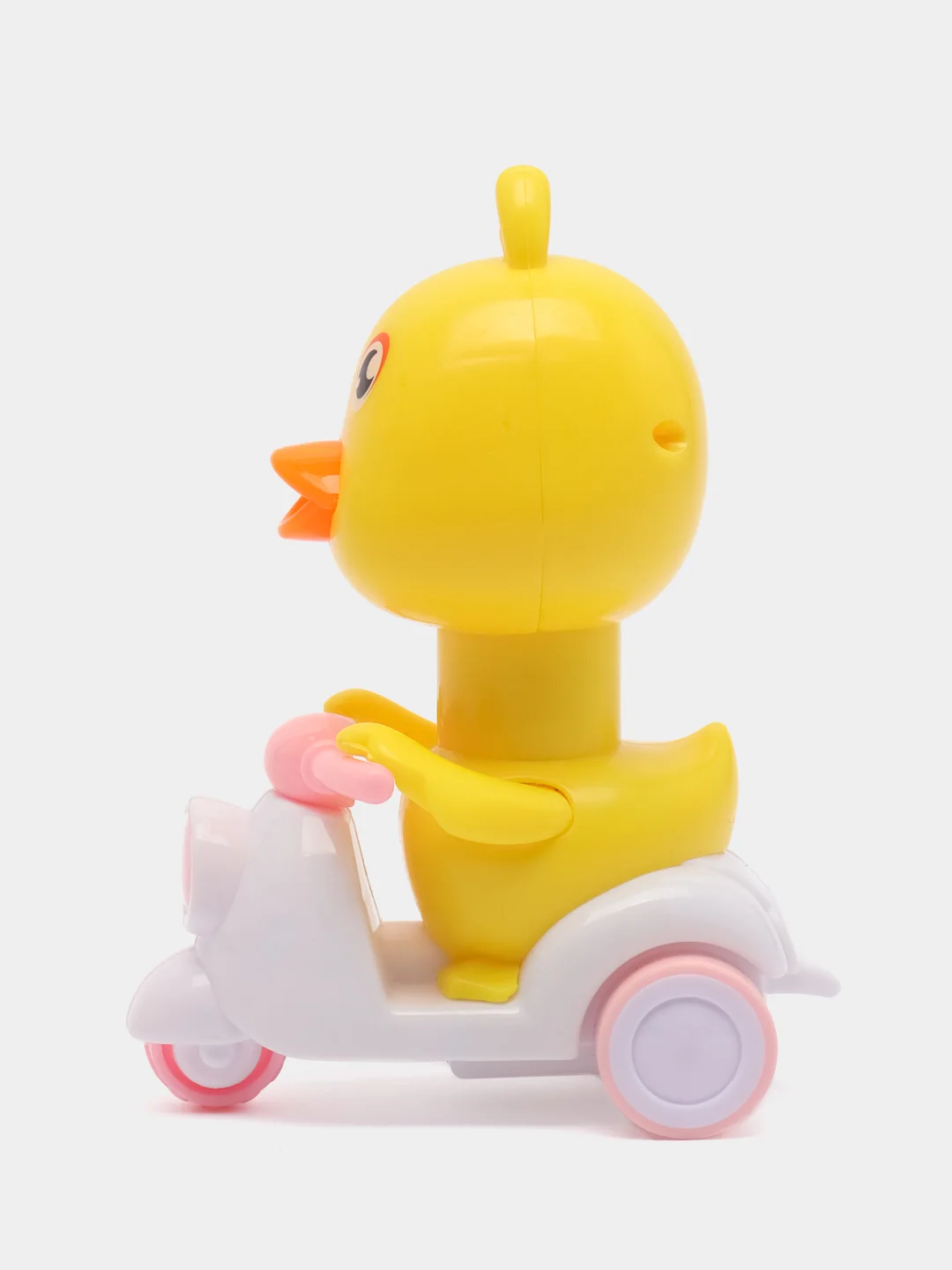 Розовый инерционная игрушка машинка,заводная развивающая игрушка,утенок