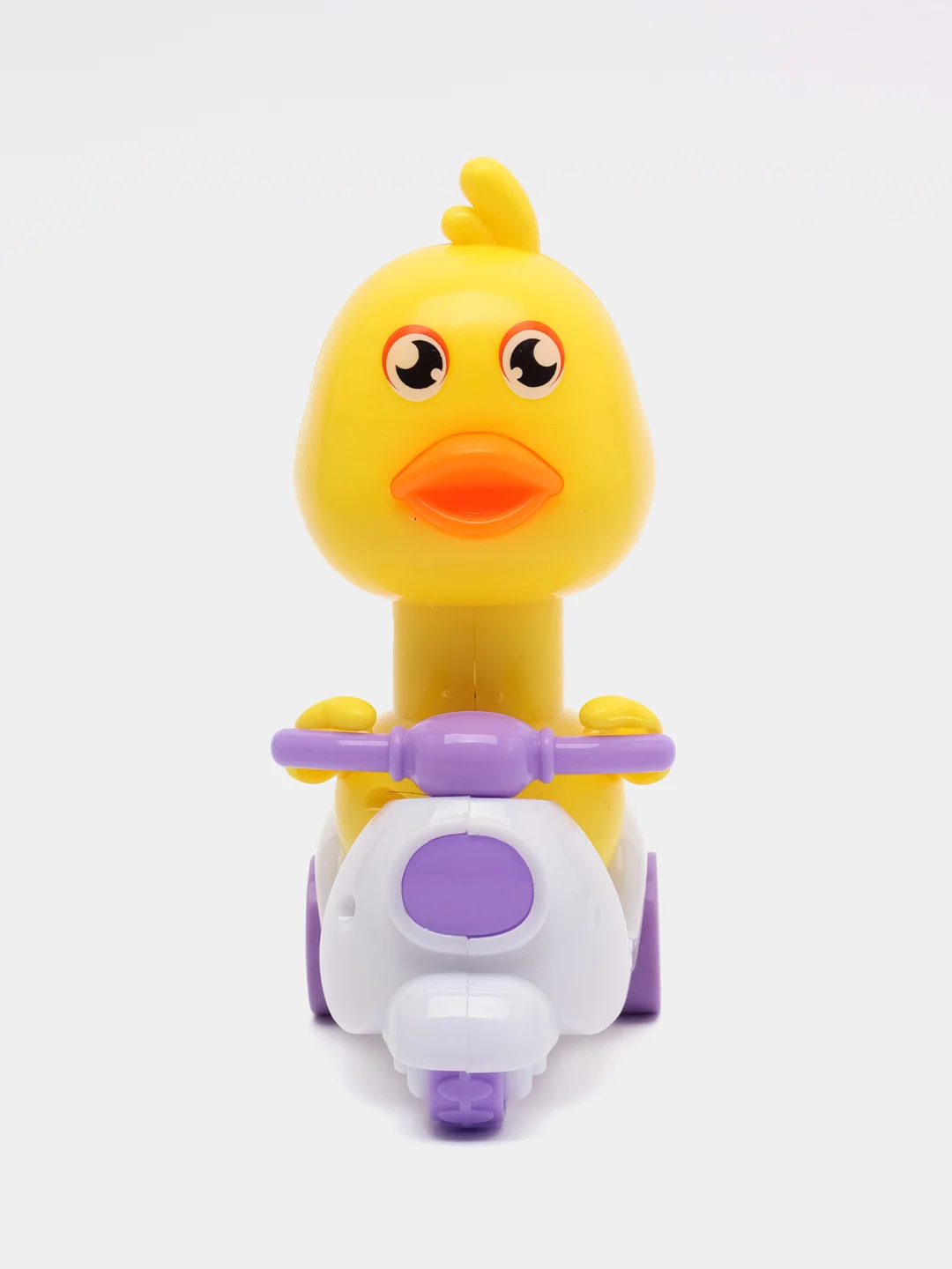 Фиолетовый инерционная игрушка машинка,заводная развивающая игрушка,утенок