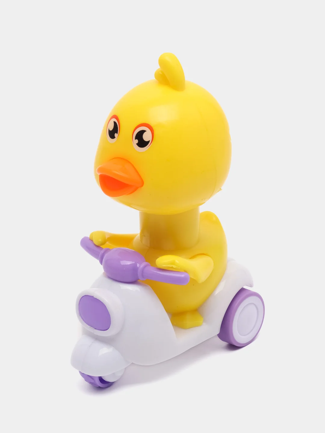 Фиолетовый инерционная игрушка машинка,заводная развивающая игрушка,утенок