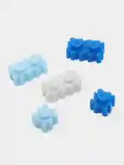 Вишнёвый детский 3D конструктор, игрушка развивающая, конструктор из мини блоков