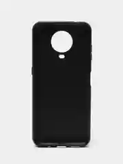 Черный чехол ROSCO для Nokia G20 и G10 матовый силиконовый тонкий, бортик вокруг камер