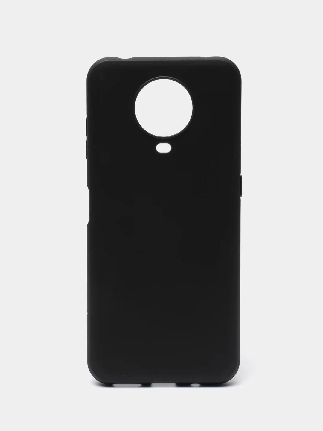 Черный чехол ROSCO для Nokia G20 и G10 матовый силиконовый тонкий, бортик вокруг камер