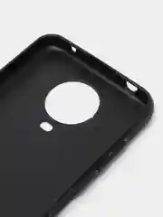 Черный чехол ROSCO для Nokia G20 и G10 матовый силиконовый тонкий, бортик вокруг камер