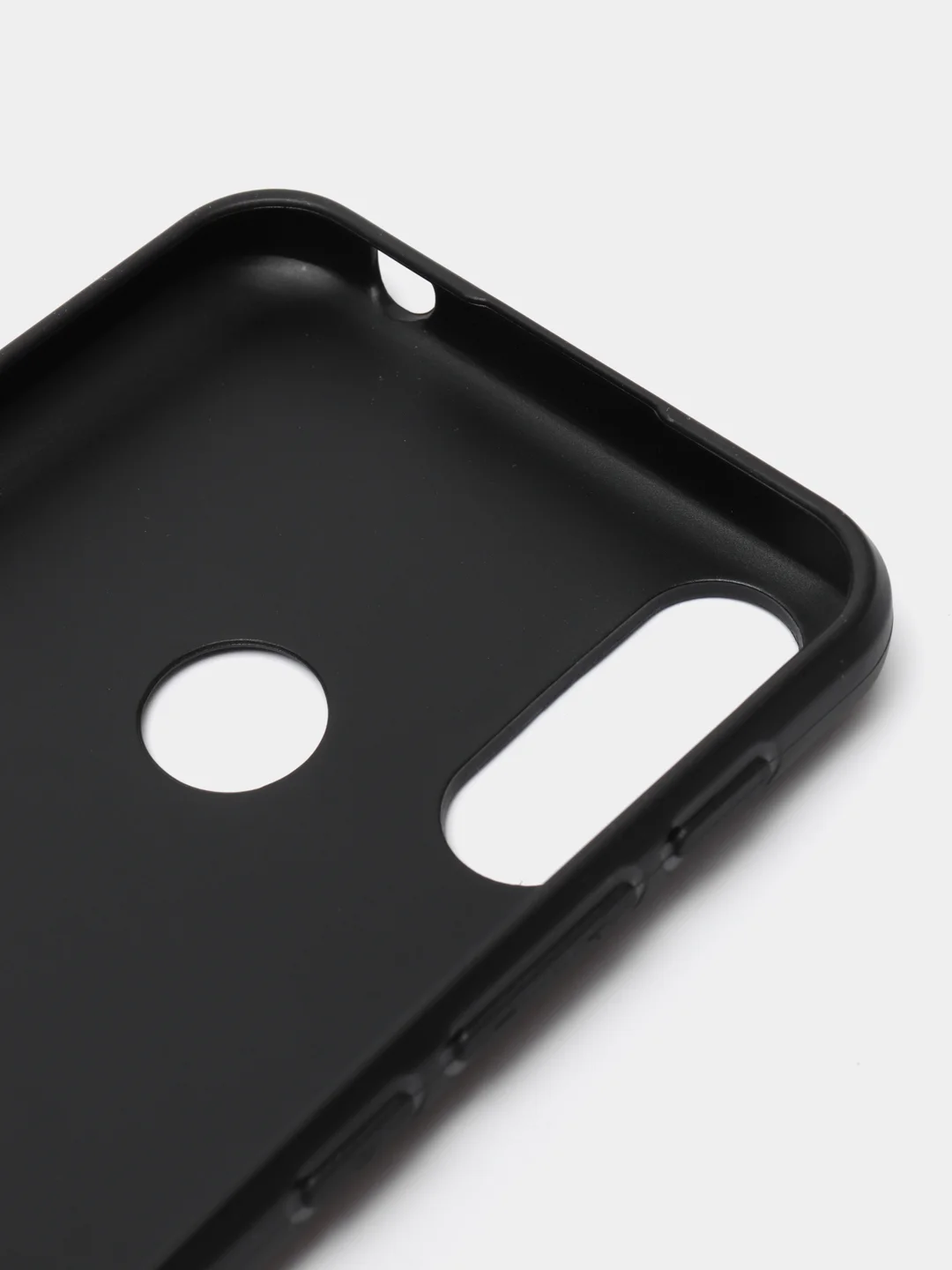Черный чехол ROSCO для Lenovo K13 с матовым покрытием и бортиком (защитой) вокруг модуля камер
