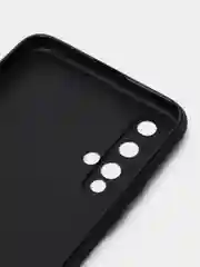 Черный чехол для Honor 20, Huawei Nova 5T силиконовый ROSCO матовый тонкий, бортик вокруг камер