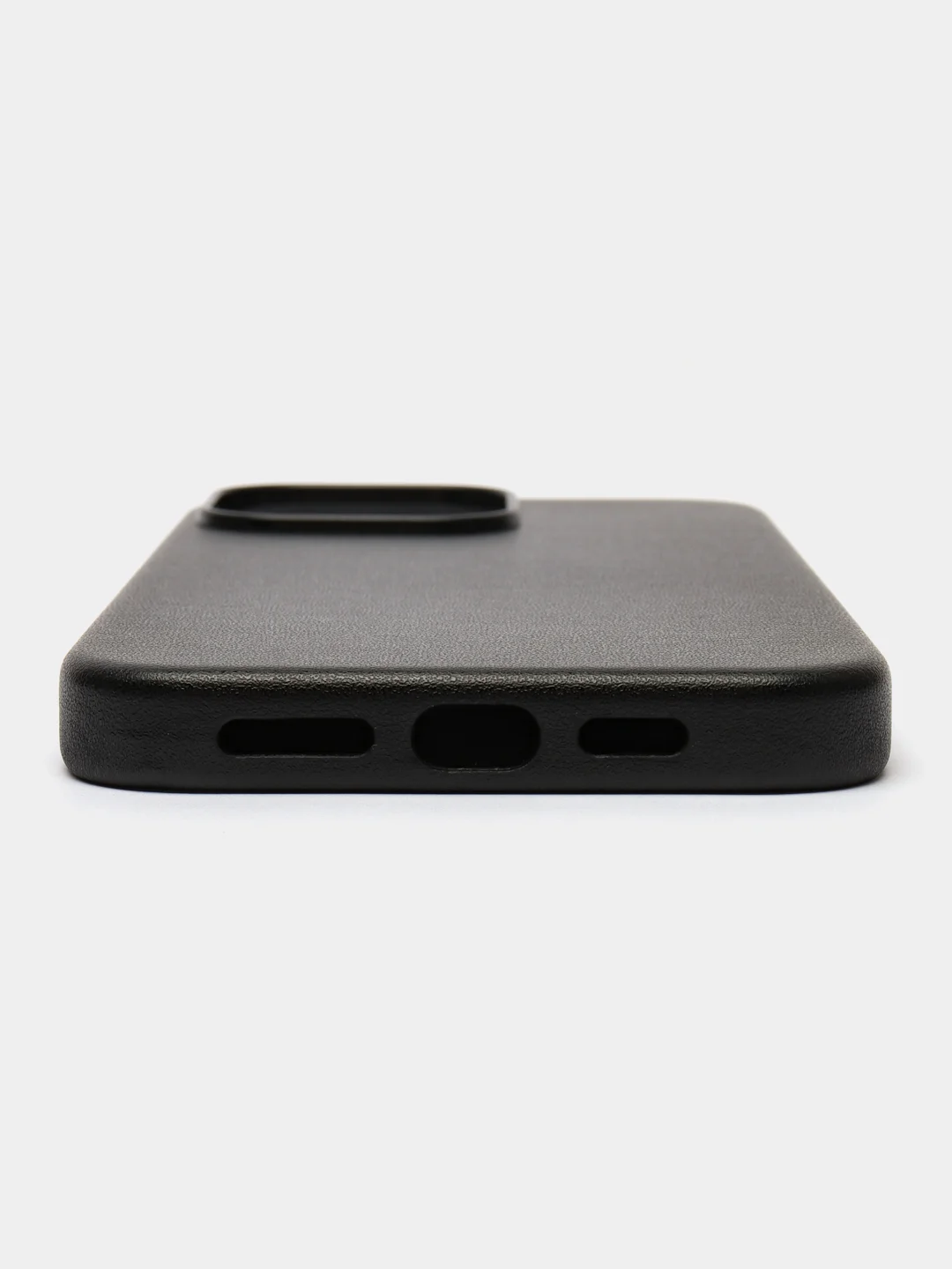 Фуксия чехол MagSafe для iPhone 14 Pro Max кожаный BROSCORP с защитой камер, микрофиброй, экокожа