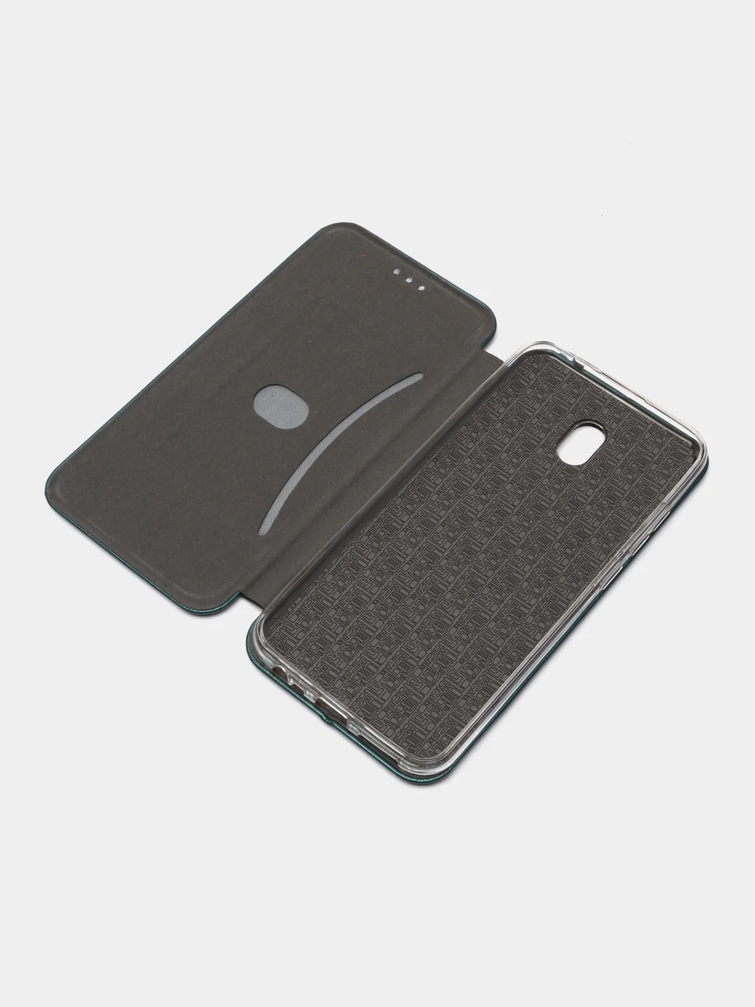 Зеленый чехол-книжка для Xiaomi Redmi 8a / Xiaomi Redmi 8 A / 8A / Сяоми редми 8 А / 8А, экокожа