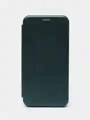 Зеленый чехол-книжка для Xiaomi Redmi 8a / Xiaomi Redmi 8 A / 8A / Сяоми редми 8 А / 8А, экокожа