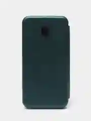 Зеленый чехол-книжка для Xiaomi Redmi 8a / Xiaomi Redmi 8 A / 8A / Сяоми редми 8 А / 8А, экокожа