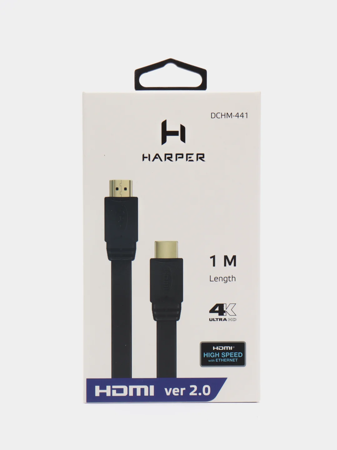 Кабель HDMI-HDMI Harper DCHM-441 4K Ultra HD, медь, 1 метр