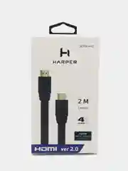 Кабель Harper DCHM-442 HDMI-HDMI 4K Ultra HD, медь, 2 метра