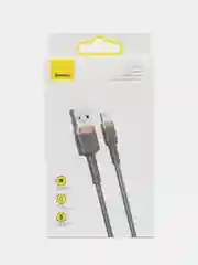 Темно-синий кабель Baseus Premium Cafule Cable (2.4A, USB/Lightning для Apple iPhone)
