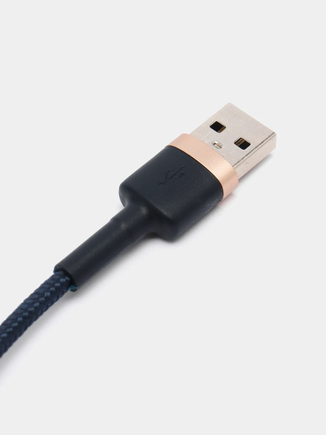 Темно-синий кабель Baseus Premium Cafule Cable (2.4A, USB/Lightning для Apple iPhone)