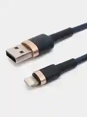 Темно-синий кабель Baseus Premium Cafule Cable (2.4A, USB/Lightning для Apple iPhone)
