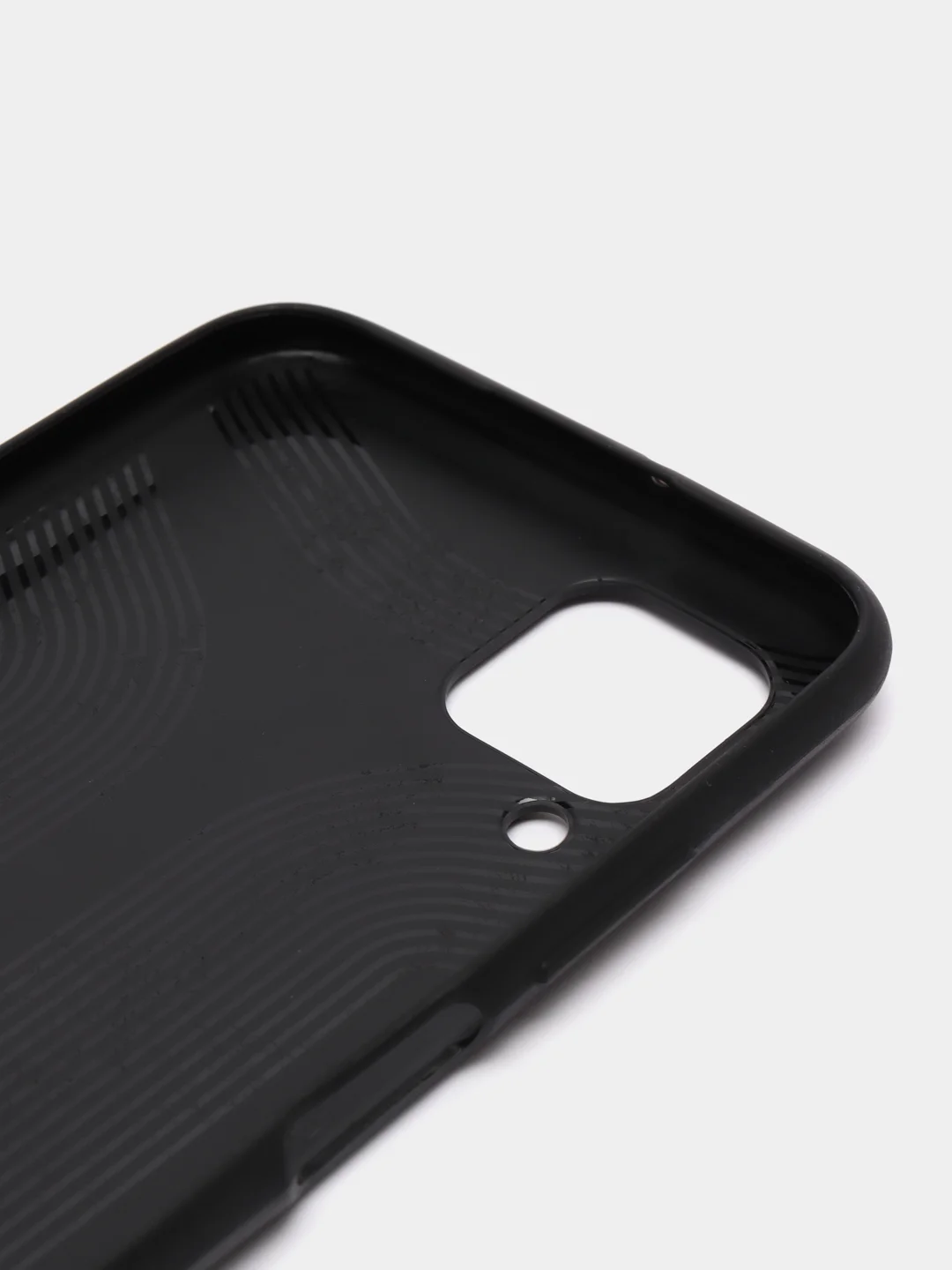 Накладка для Huawei P40 Lite (2020) под кожу "Змея", синий