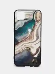 Накладка для Honor 9S/Y5P 2020, силиконовая, текстурный принт, мрамор, мультиколор