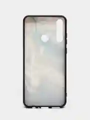 Накладка для Huawei Y6P (2020)/ Honor 9C силиконовая текстурный принт, мрамор мультиколор