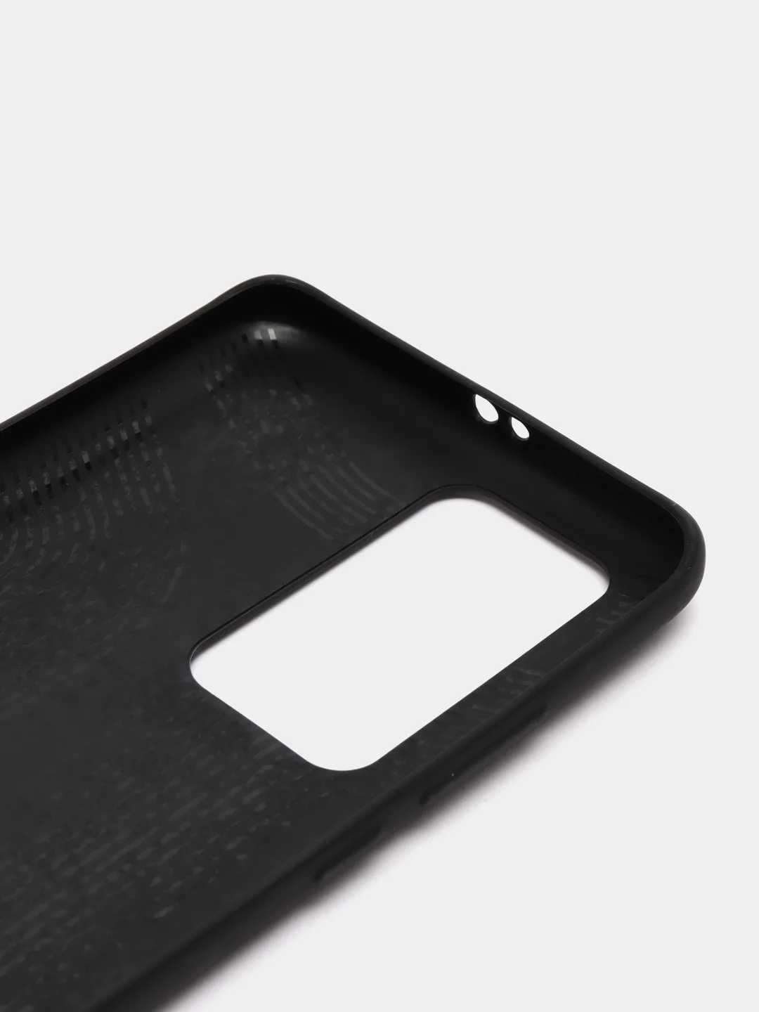 Накладка для Huawei P40 Pro (2020) под кожу "Змея", синий