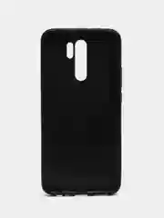 Накладка для Xiaomi Redmi 9 под кожу "Змея", черный