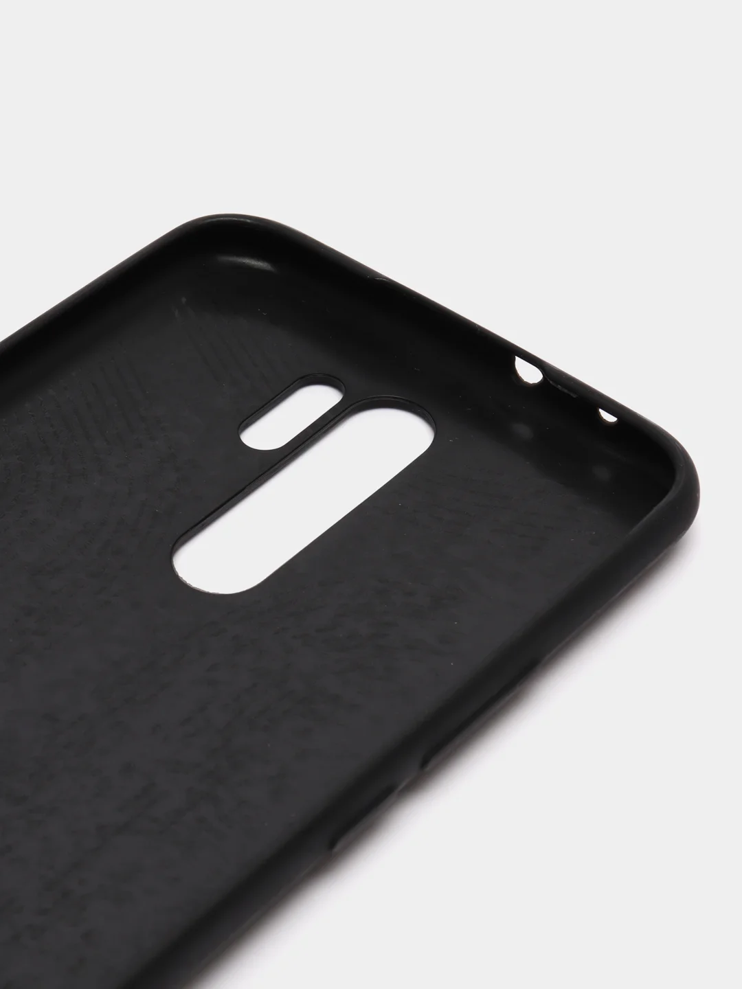 Накладка для Xiaomi Redmi 9 под кожу "Змея", черный